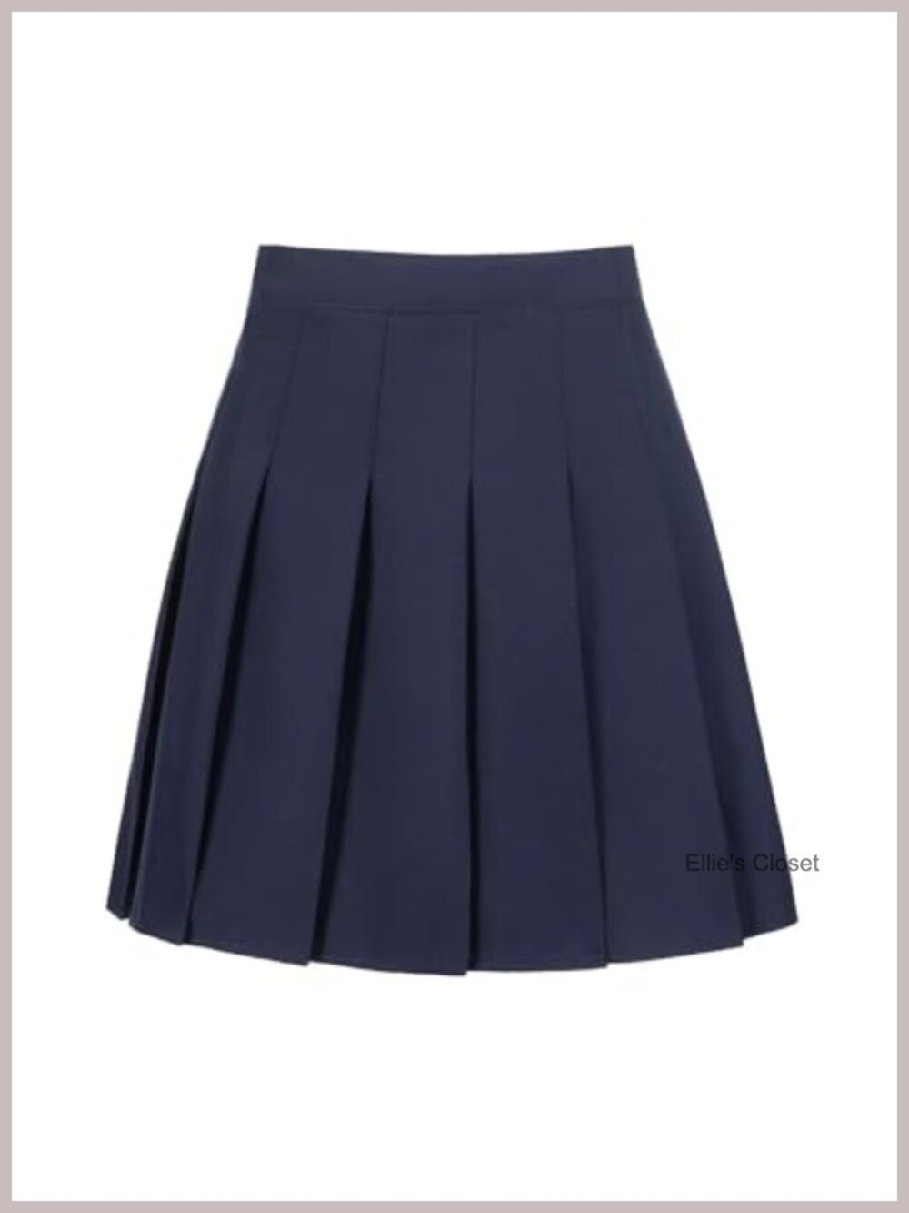 Pleated Skirt with Built-in Shorts High Waisted A-Line Skirts S-4XL
